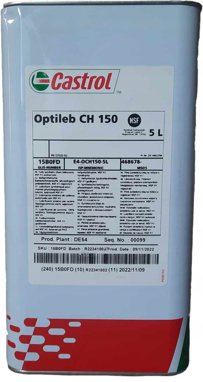 CASTROL OPTILEB CH 150, 5L