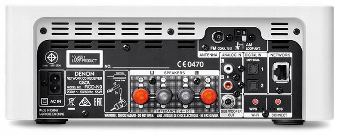 DENON RCDN-10 AMPLITUNER STEREO Z CD Wi-Fi BT Marka Denon