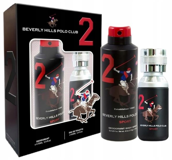 Beverly Hills Polo Club Man Sport Two Edt 100 ml Sprej Deodorant 175 Ml