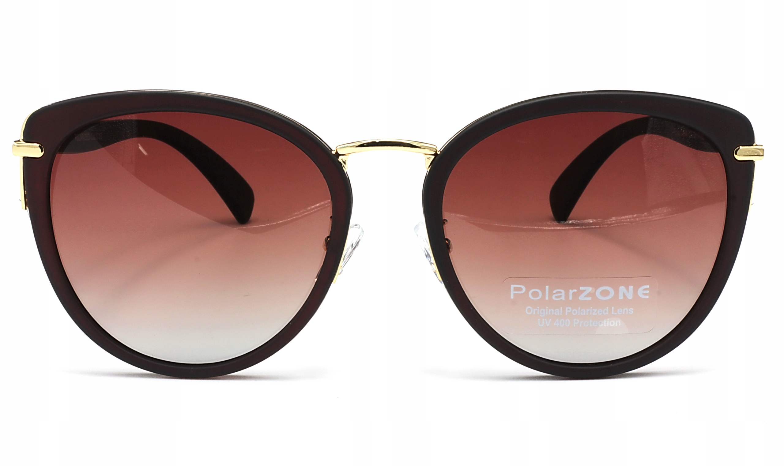 OKULARY PRZECIWSONECZNE DAMSKIE POLARYZACYJNE POLARZONE FILTR UV400 ETUI Marka PolarZONE