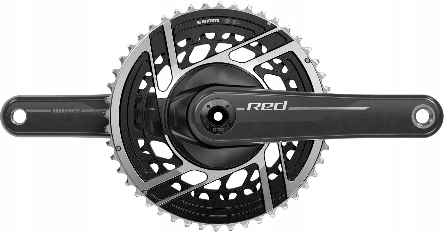 Sram Kurbelgarnitur Red E1 167,5mm, 48-35T ohne Innenlager, Dub