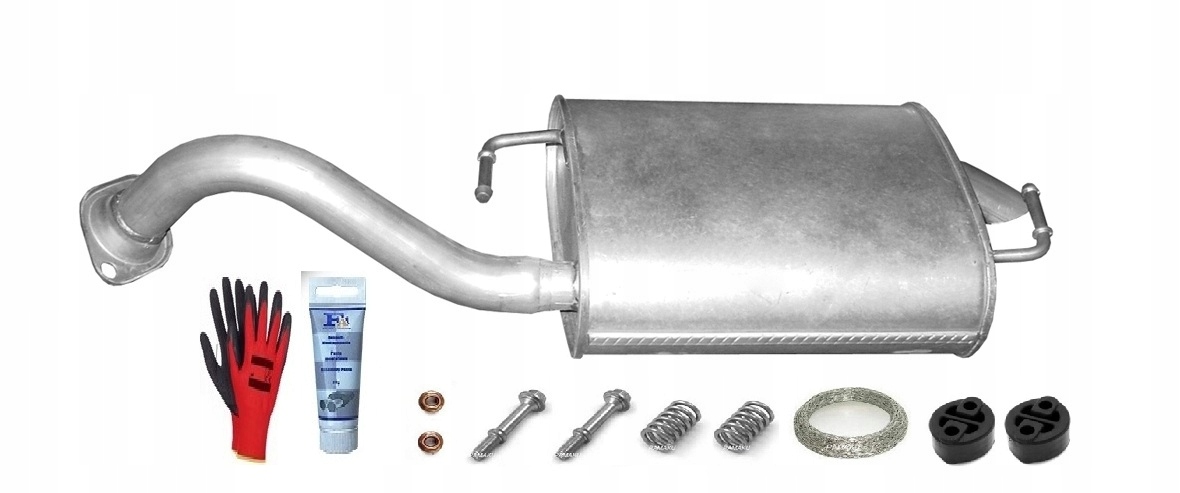 Toyota Corolla 1.4 1.6 (2004-2006) Koncový Tlumič Tlumič Hatchback bonus