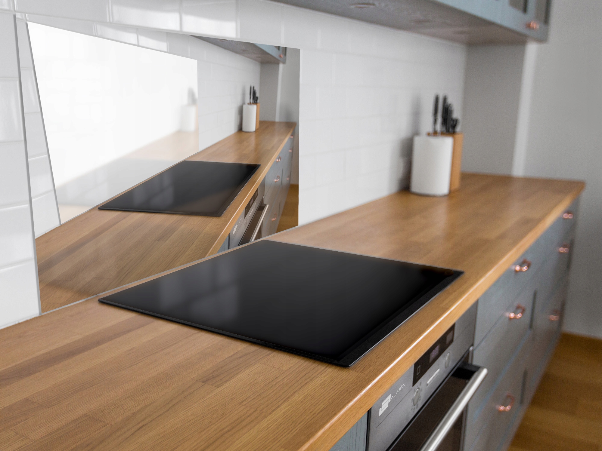 Panel Kuchenny z Grafiką 90x70 + Gratis Długość 70 cm