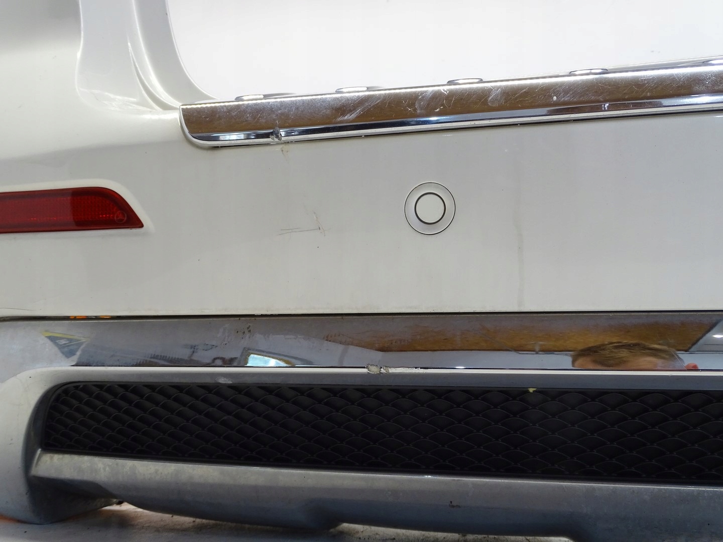 bumper rear part rear MERCEDES ML W166 LAK 799 PDC