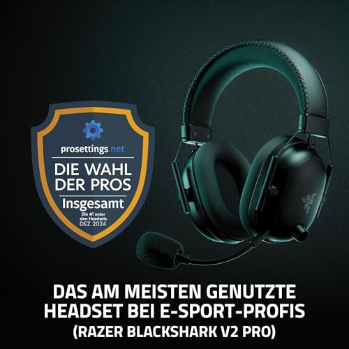RAZER BlackShark V2 Pro Bezprzewodowy Headset Esportowy PC 70h Czarne — miniatura 2