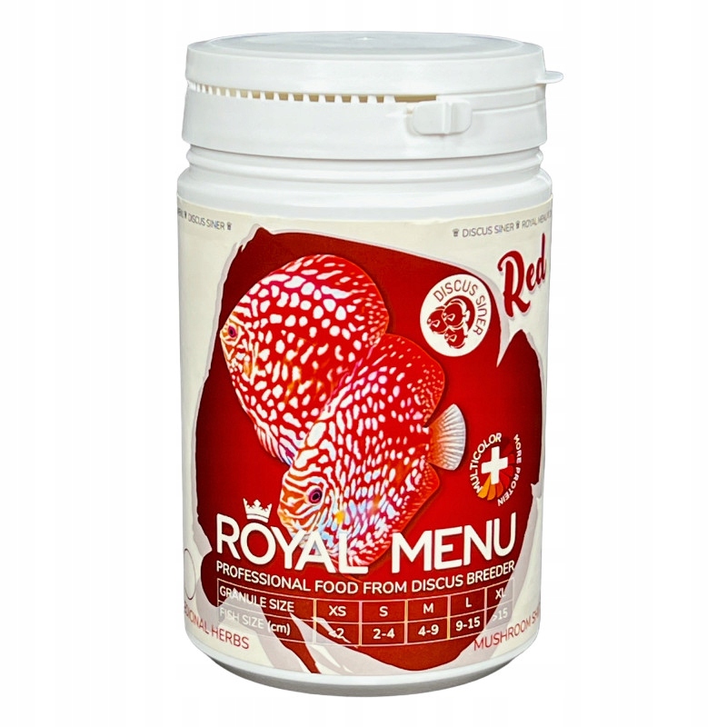 Levně Royal Menu Ds Red Xs, krmivo pro potěr, pro ryby, rybí krmivo, 1000 ml/400 g