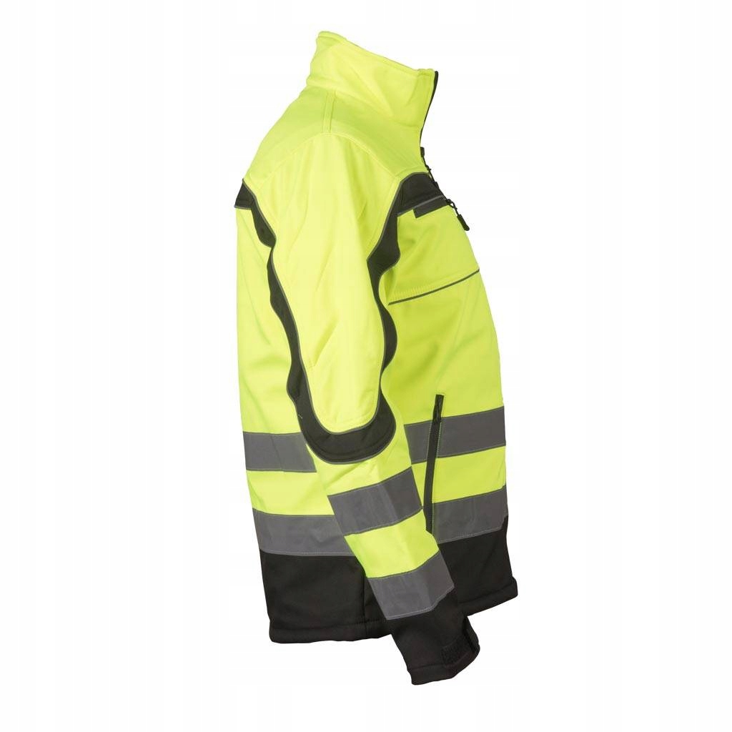 Zimní bunda Softshell Výstražná Nemo zateplená, velikost XXL