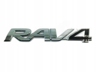 Toyota Rav4 Chrómovaný emblém logo zadný 75431-42150 Oe