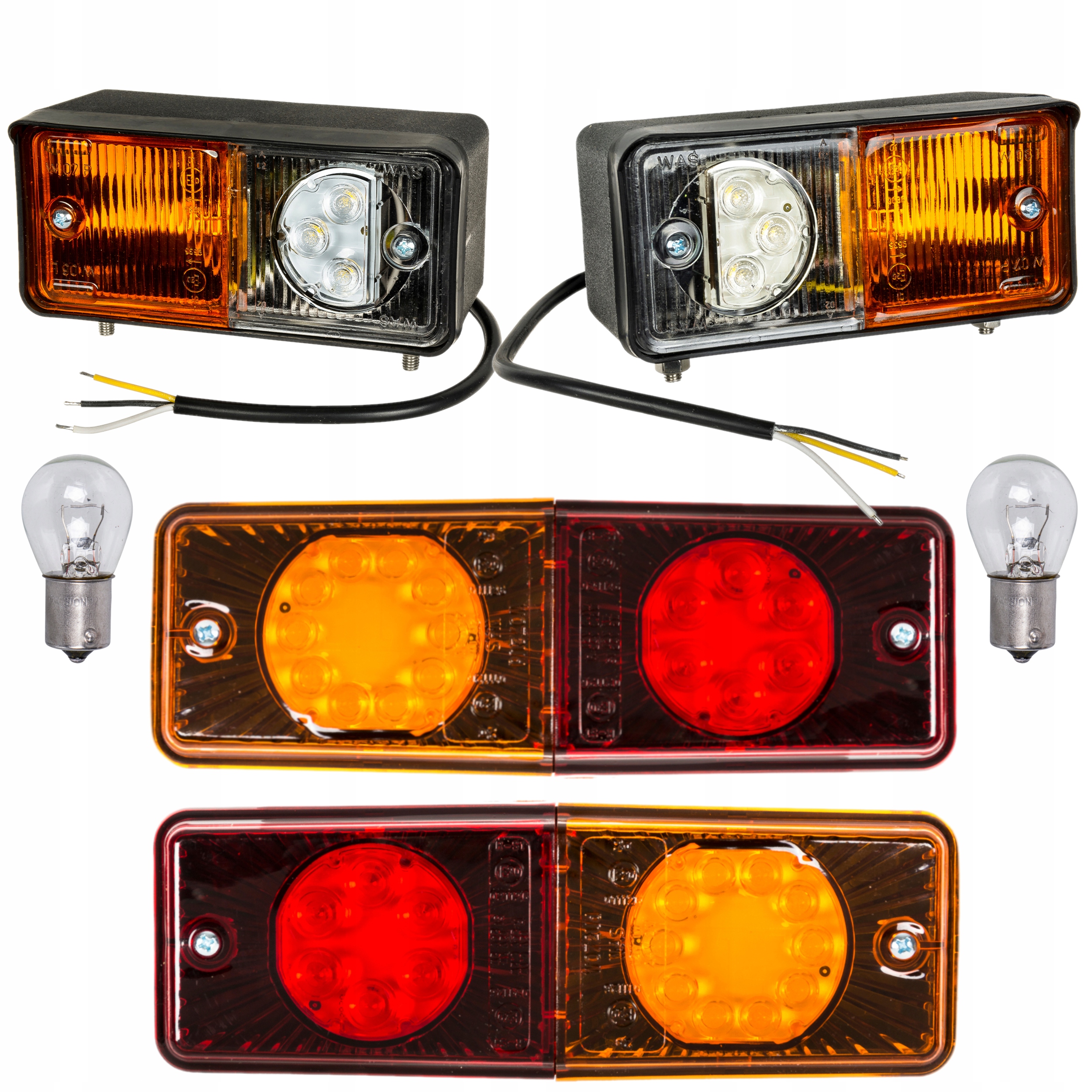 Led lampy Mf 255 Ursus 3512 přední zadní na blatník směrové žárovky