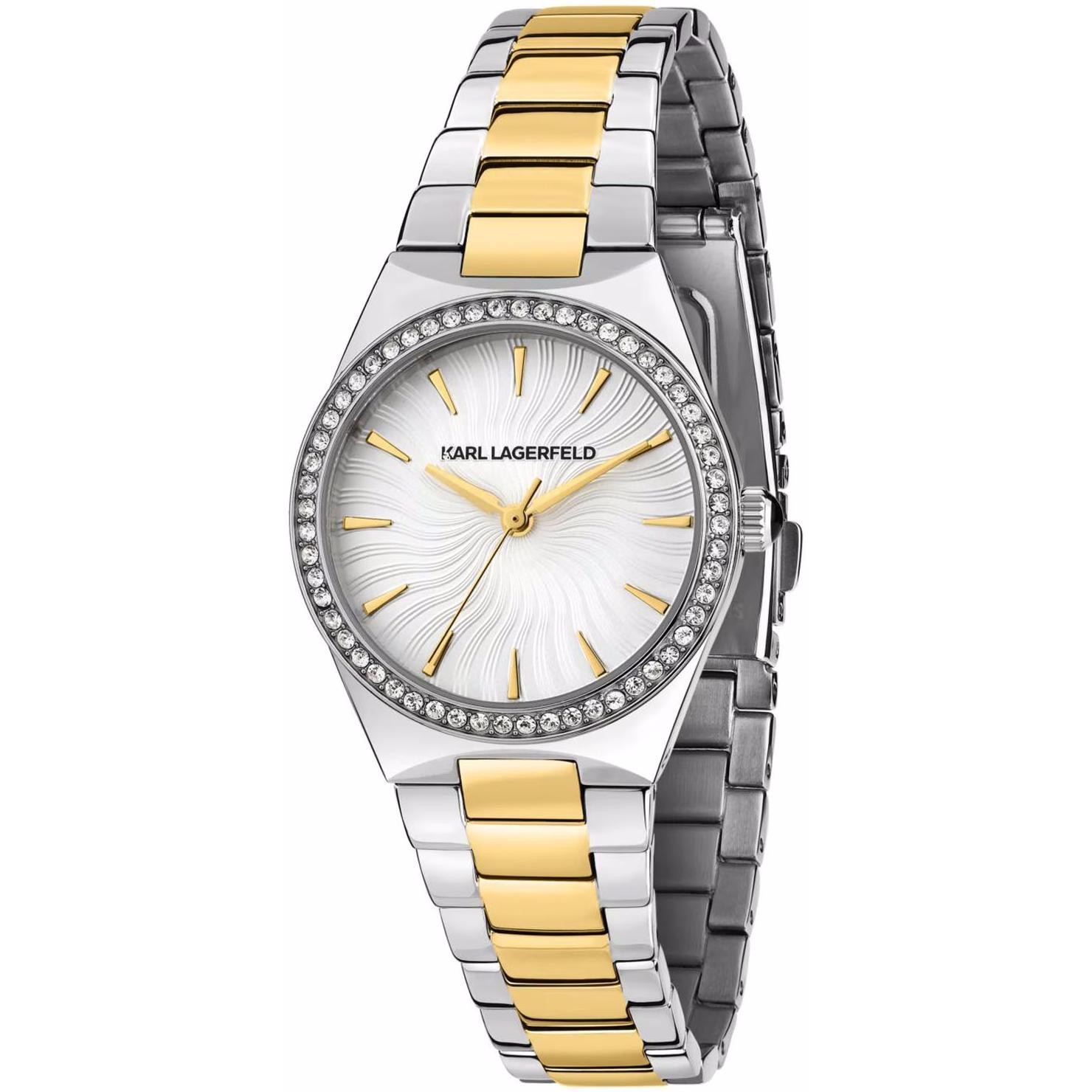 Dámské hodinky Karl Lagerfeld R0553105505 stříbrné