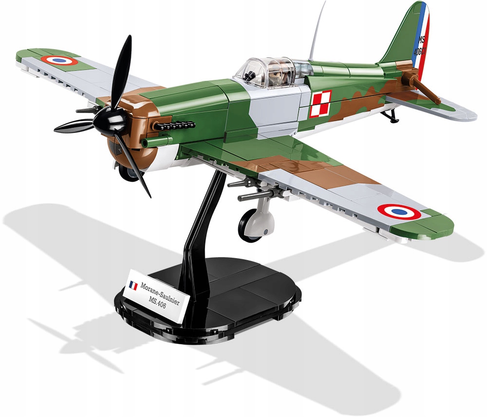 

Cobi 5724 Francuski Samolot Morane-saulnier MS.406