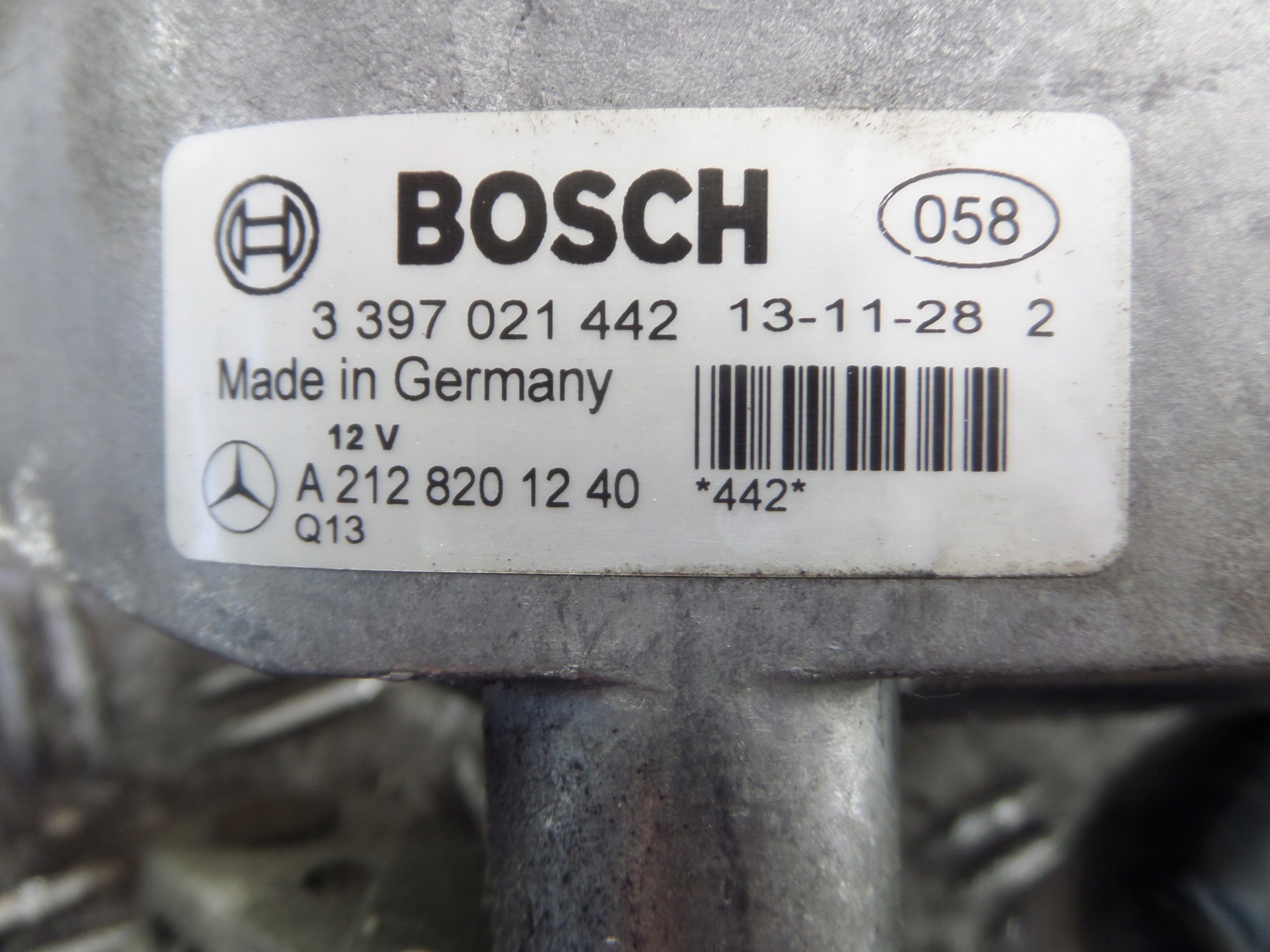 MERCEDES E W212 212 Wischergestänge EUROPA