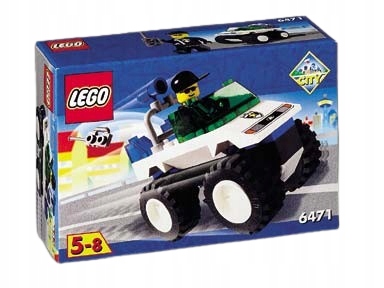 nový Lego Town city 6471 Policejní hlídkový vůz Misb 2000