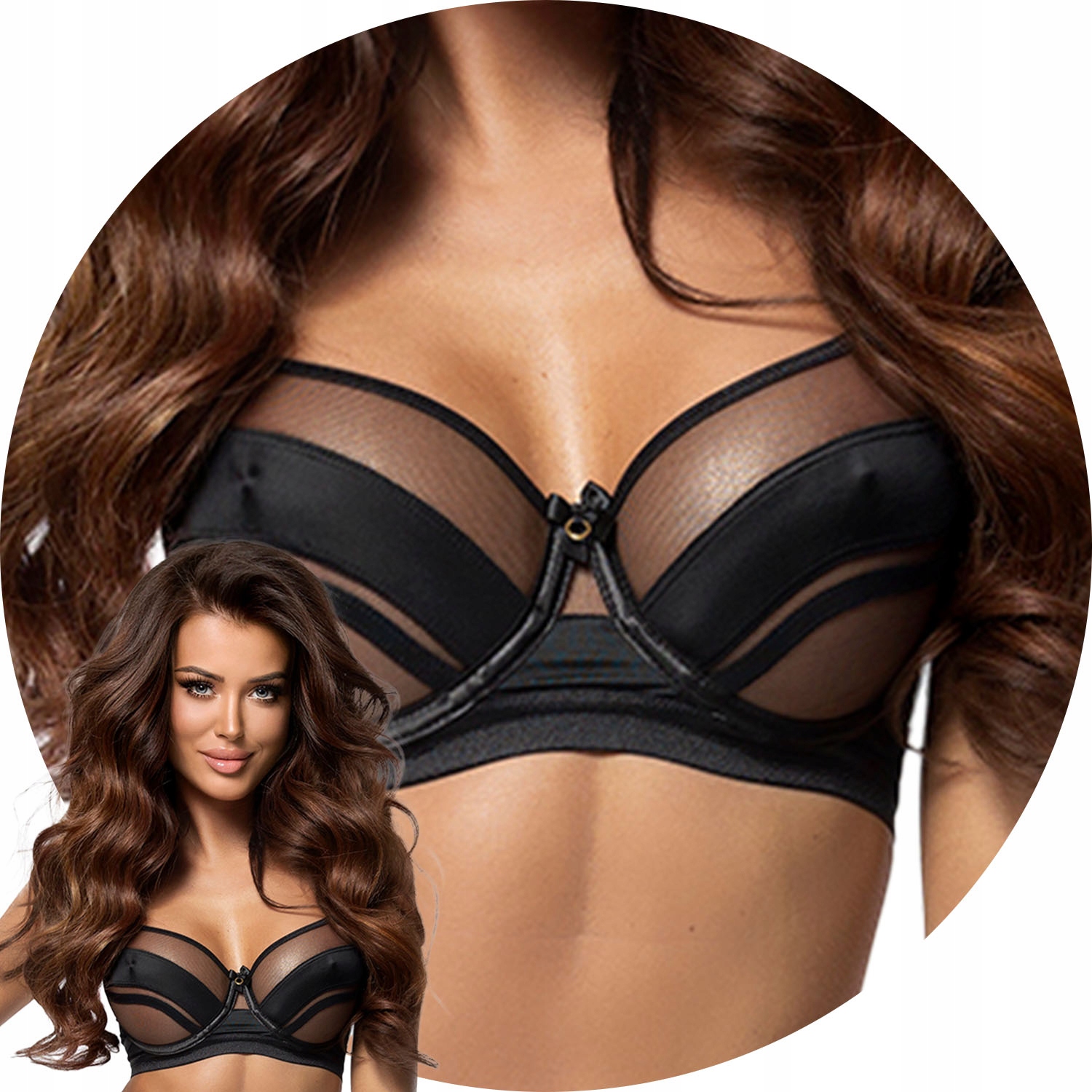 Axami V-10751 černá 80B Měkká podprsenka