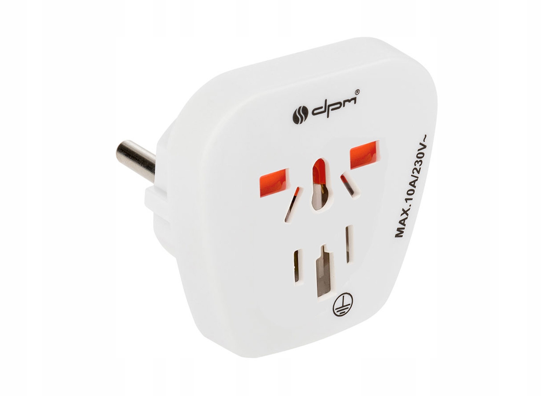 ADAPTER PODRÓŻNY PRZEJŚCIÓWKA DO GNIAZDKA WTYK E (PF01N) • Cena, Opinie