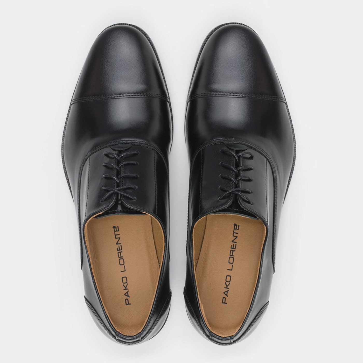 Černá pánská obuv z oxfordské kůže Pako Lorente 40