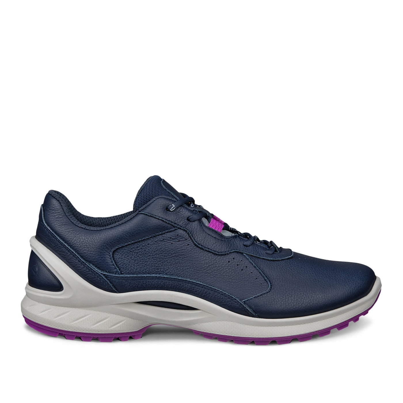 Buty Damskie Ecco Biom Energi Niskie Skórzane Niebieskie Sznurowane R 40
