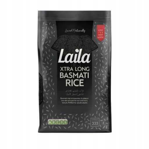 Rýže basmati Extra dlouhá rýže Basmati Laila 20 kg