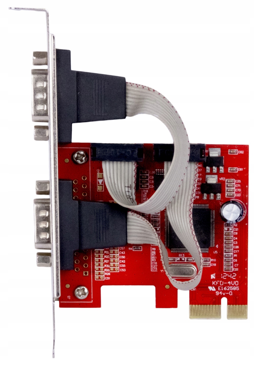 UNITEK Y-7504 2-PORTS RS-232 KONTROLER PCIe