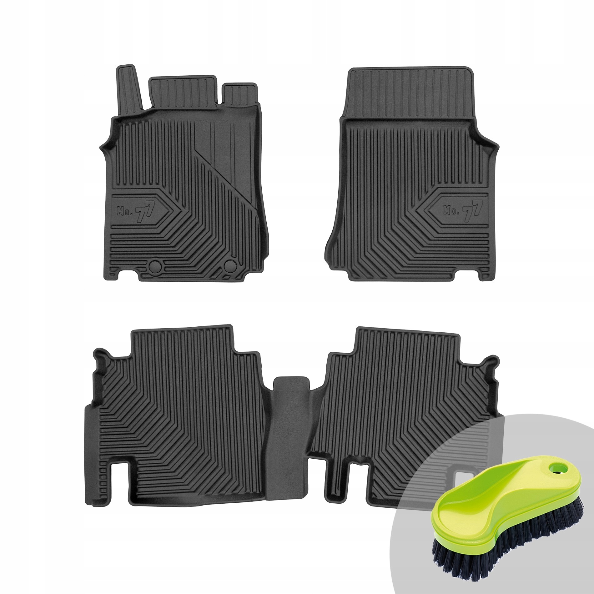 Frogum Koberce do auta pro Mercedes-Benz Vaneo W414 2002-2015 kartáč