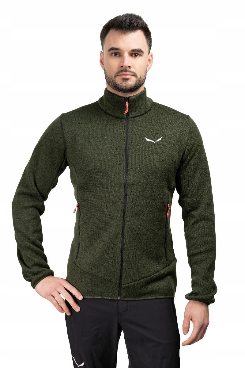 Salewa mikina Puez Rocca Pl olivová 52_XL