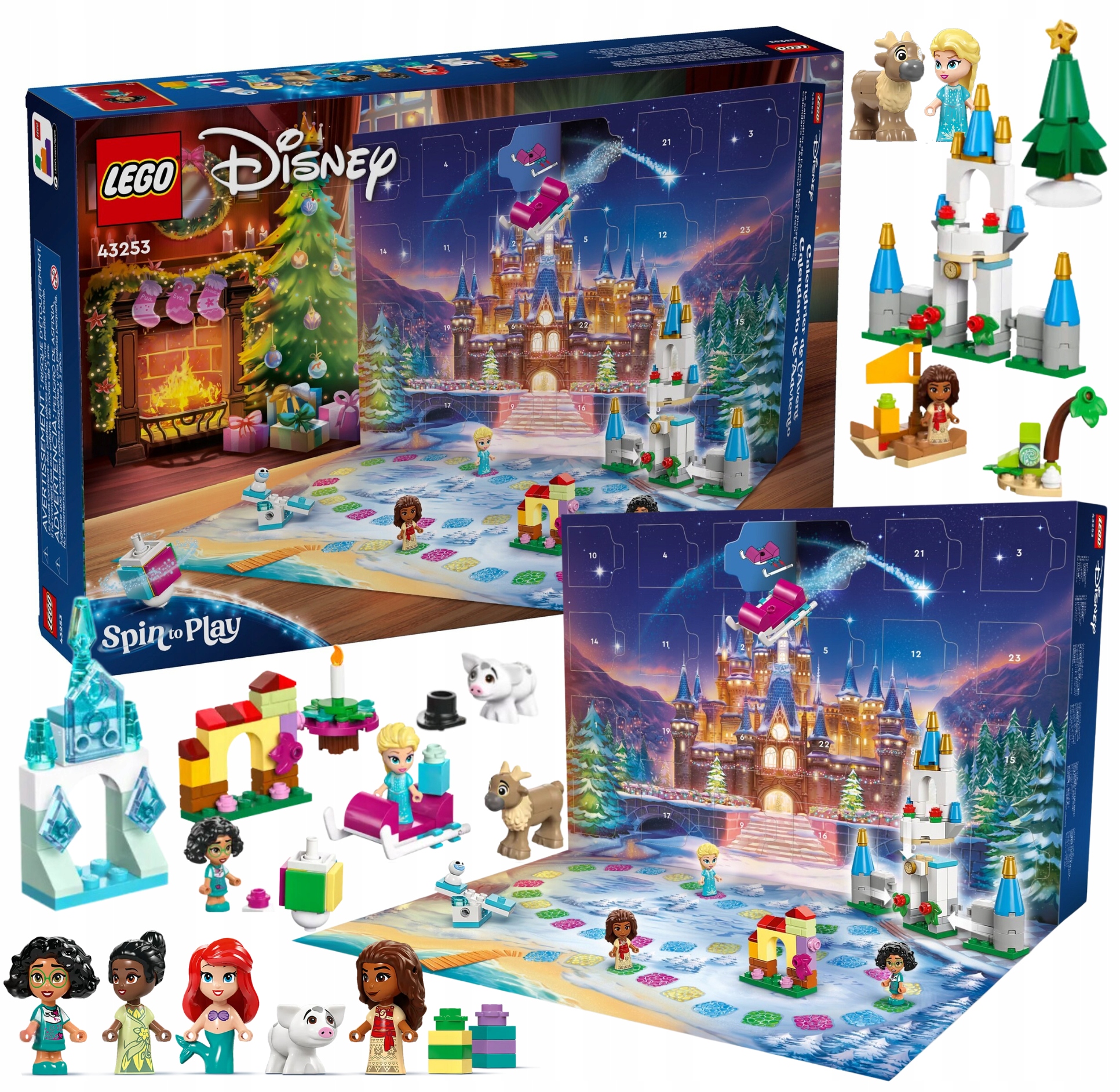 Lego Disney Princess Kalendarz Adwentowy Na 2024 Rok 43253