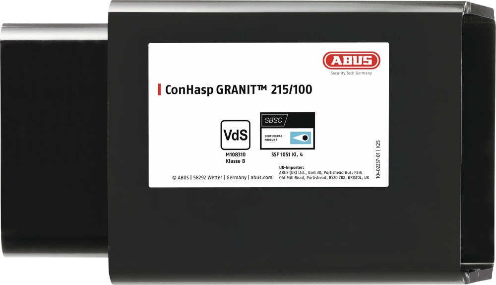 Zabezpečení kontejneru Abus ConHasp Granit 215 37/55HB100 Kd