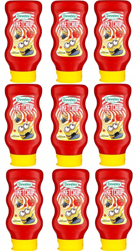 9 x 450 g Develey Kečup Mimoni Svařovací