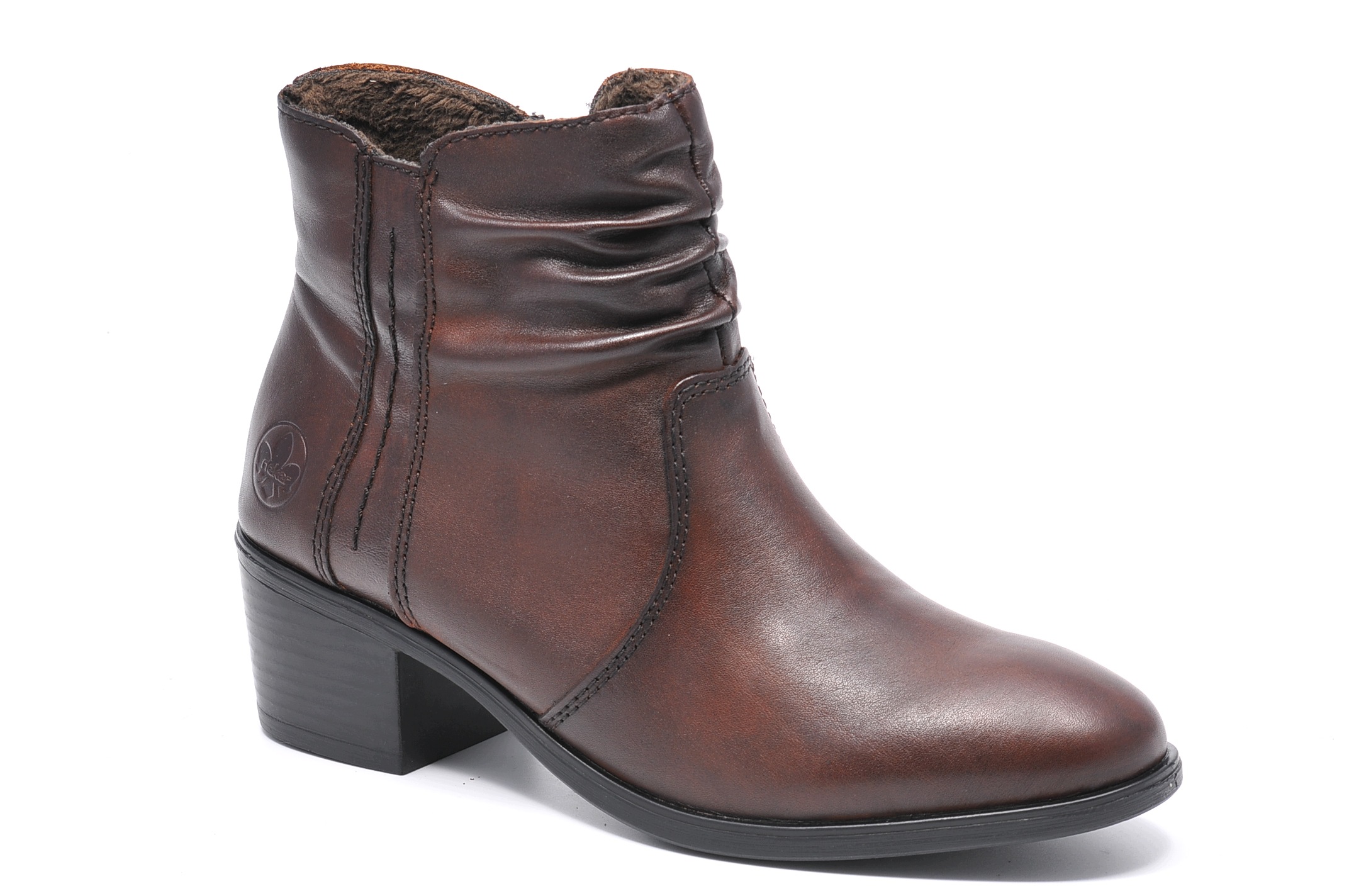 Kotníkové Boty Rieker 73953-27 Hnědé Velikost 40