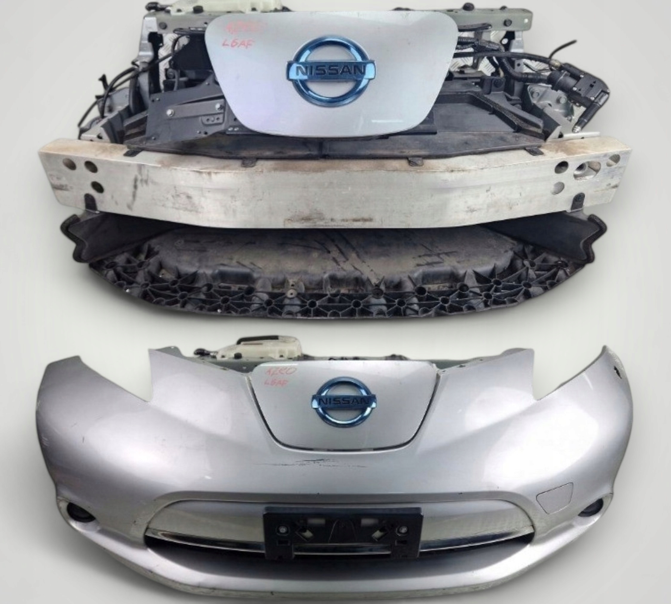 LEAF I Ze0 РАДІАТОРИ ВЕНТИЛЯТОРИ ПОСИЛЕННЯ ПЕРЕДНІЙ БАЛКА БАМПЕР ПЕРЕДНІЙ