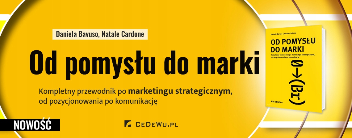 Od pomysłu do marki Cardone Natale ISBN 9788381025799