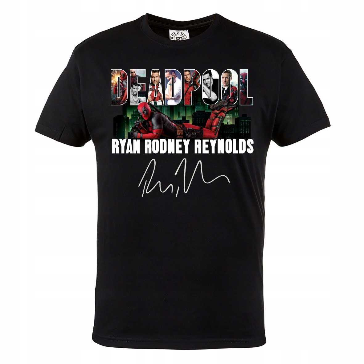

Koszulka Filmowa Deadpool Autograf Ryan Reynolds