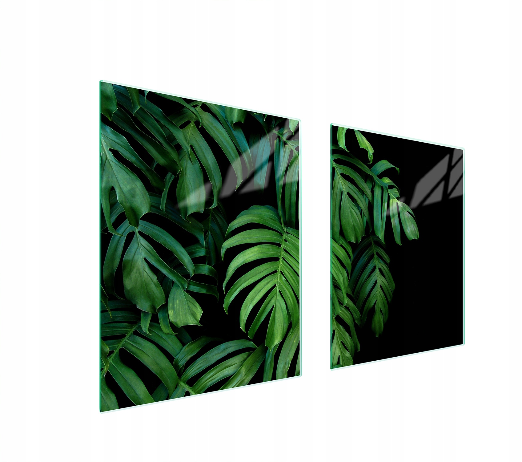 Skleněná Ochranná Deska Na Sporák 85x52 Monstera Tvrzené Sklo