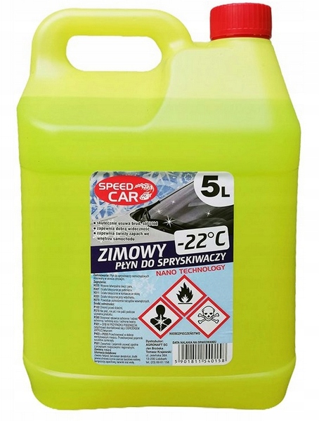 

Płyn Do Spryskiwaczy Zimowy 5L -22C Tylko