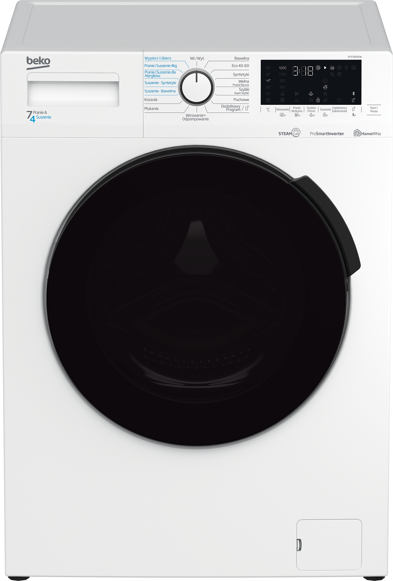 Pralko-suszarka wolnostojąca Beko HTV7616XW Promocja!