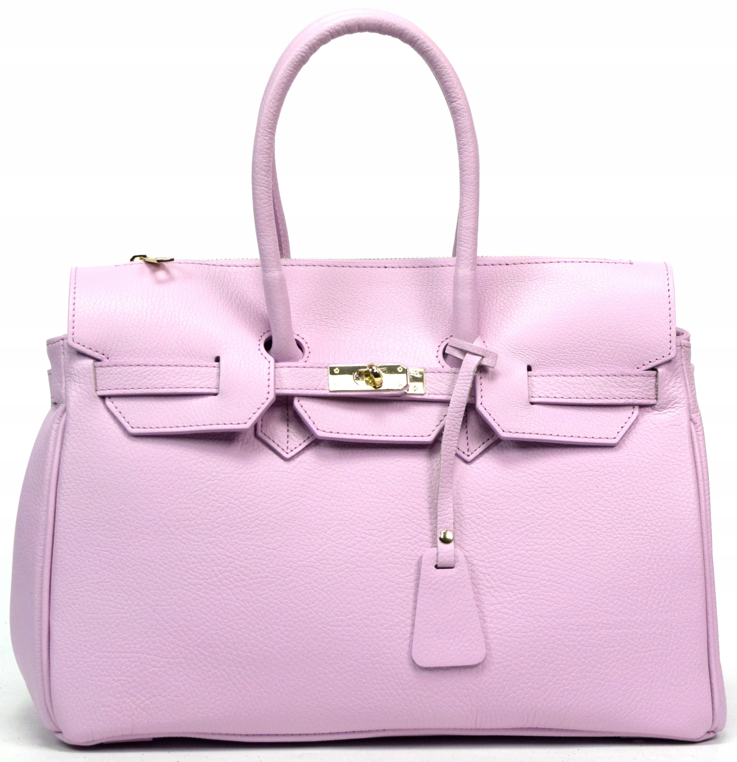 TOREBKA BORSE IN PELLE SKÓRA NATURALNA RÓŻOWA LUX 548A20