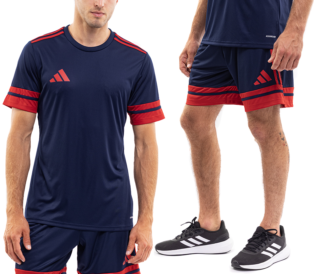 Sportovní oblečení adidas Squadra 25 Komplet Pánské tričko Kraťasy vel. M