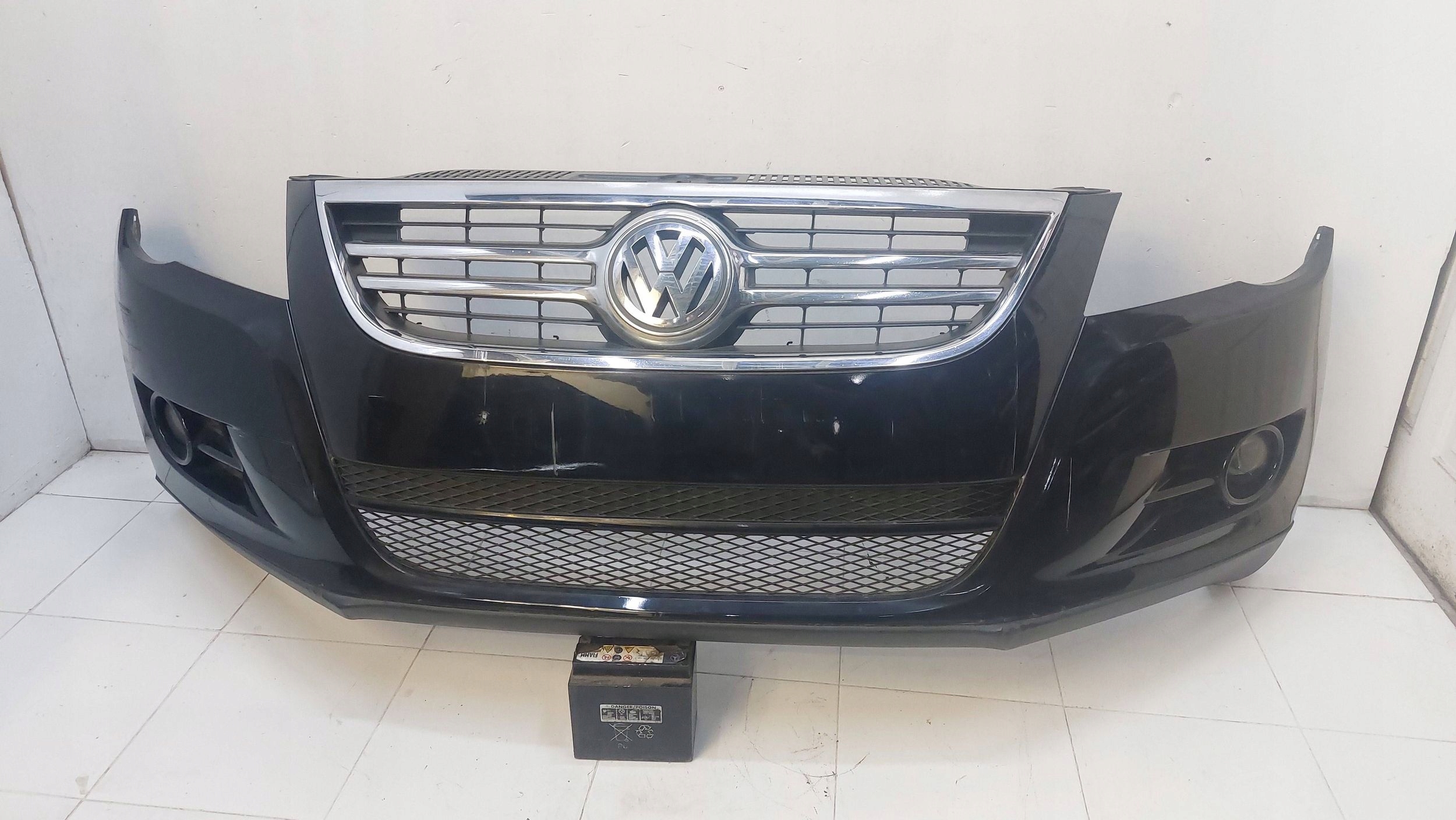 VW TIGUAN 5N 07-11r bumper front front complete