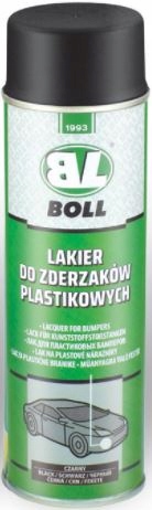 BOLL ЛАК ДЛЯ БАМПЕРОВ И ПЛАСТИКА ЧЕРНЫЙ 500ML