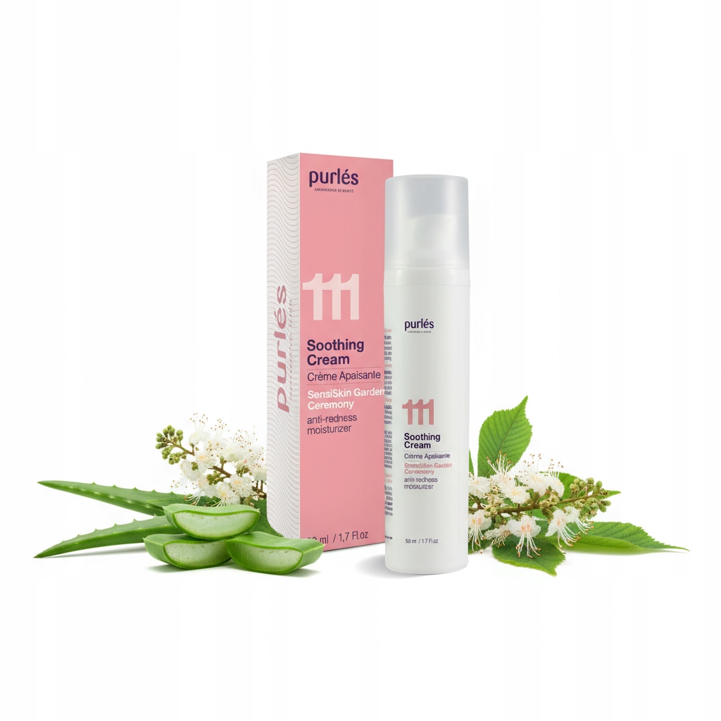 Purlés 111 Soothing Cream krem do skóry wrażliwej oraz naczynkowej50 ml