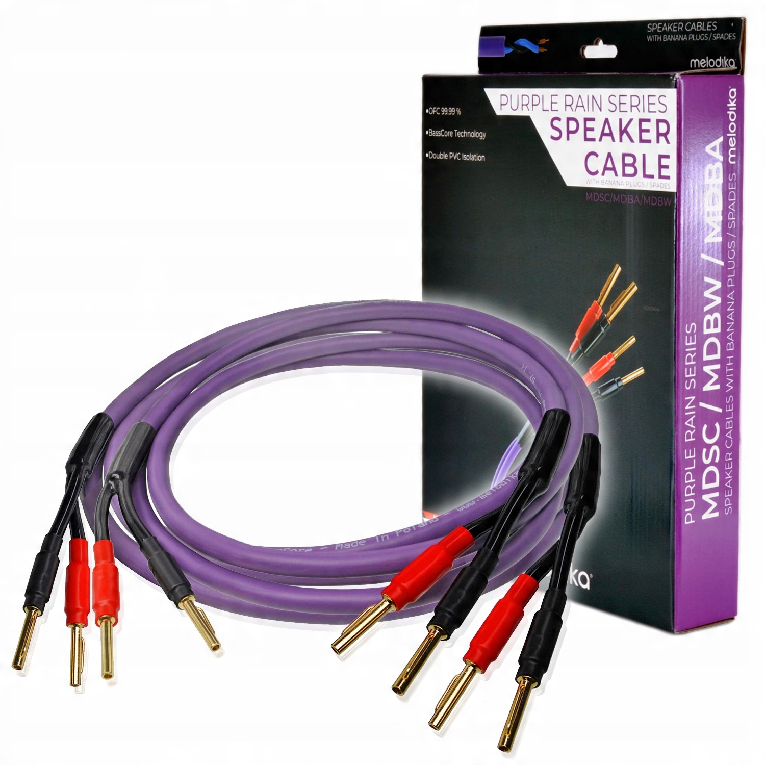 

Kabel Głośnikowy Melodika Konfekcja MDSC2510 2x1m