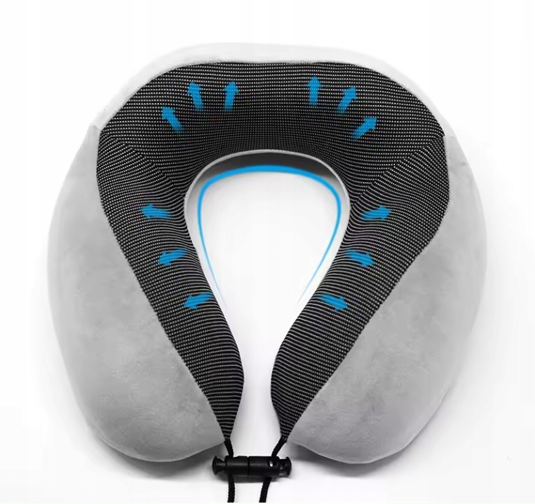 PODUSZKA PODRÓŻNA NA SZYJE ROGAL ZAGŁÓWEK PIANKOWA Wysokość produktu 12 cm