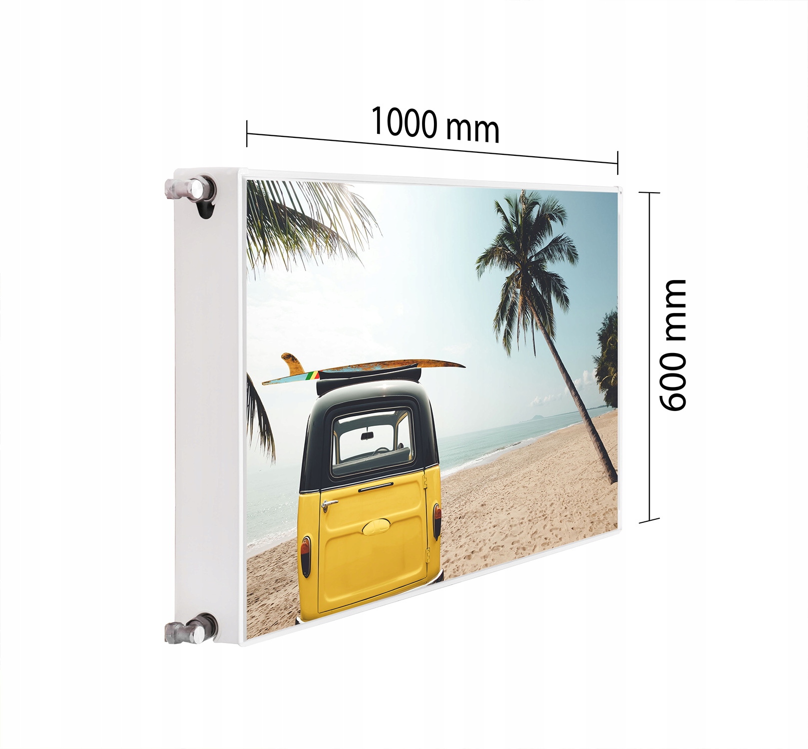 Kryt Na Radiátor Maskovač 100x60 Dovolená Podložka Magnet