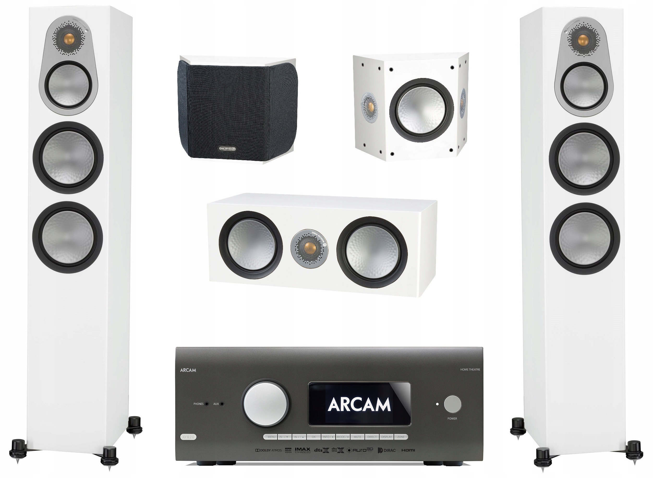 Аудио монитор silver 6g 5.0 + arcam avr20 класс ab в Украине купить из ...