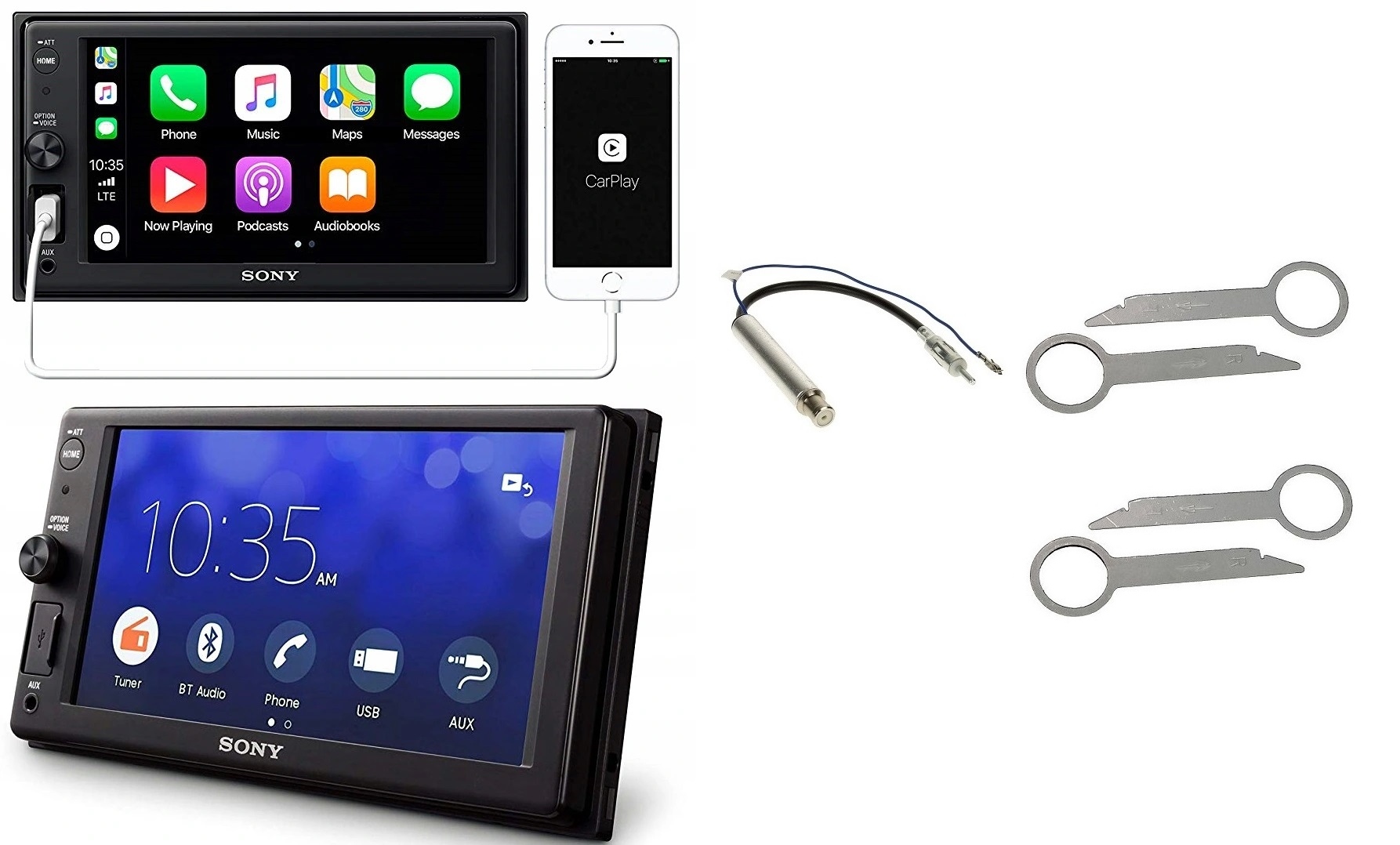 SONY XAVAX1000 RADIO Apple CarPlay VW PASSAT B5 Sklep, Opinie, Cena