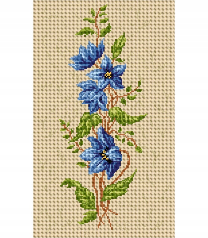 Sada Ariadna kanva mulina vyšívací jehla 24x40 7007