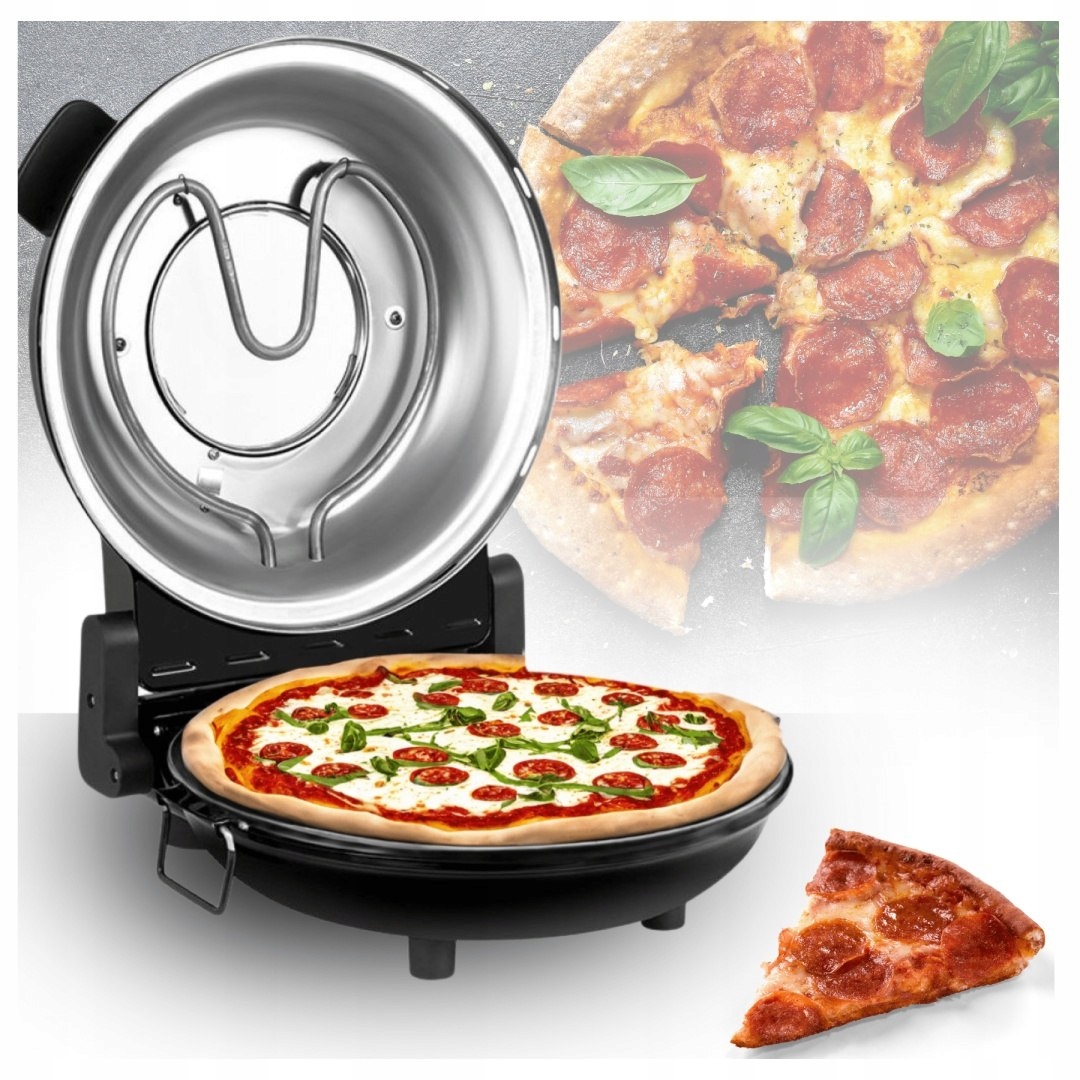 Domáci pizza kameň 32 cm regulácia teploty 400 °C autentická chuť