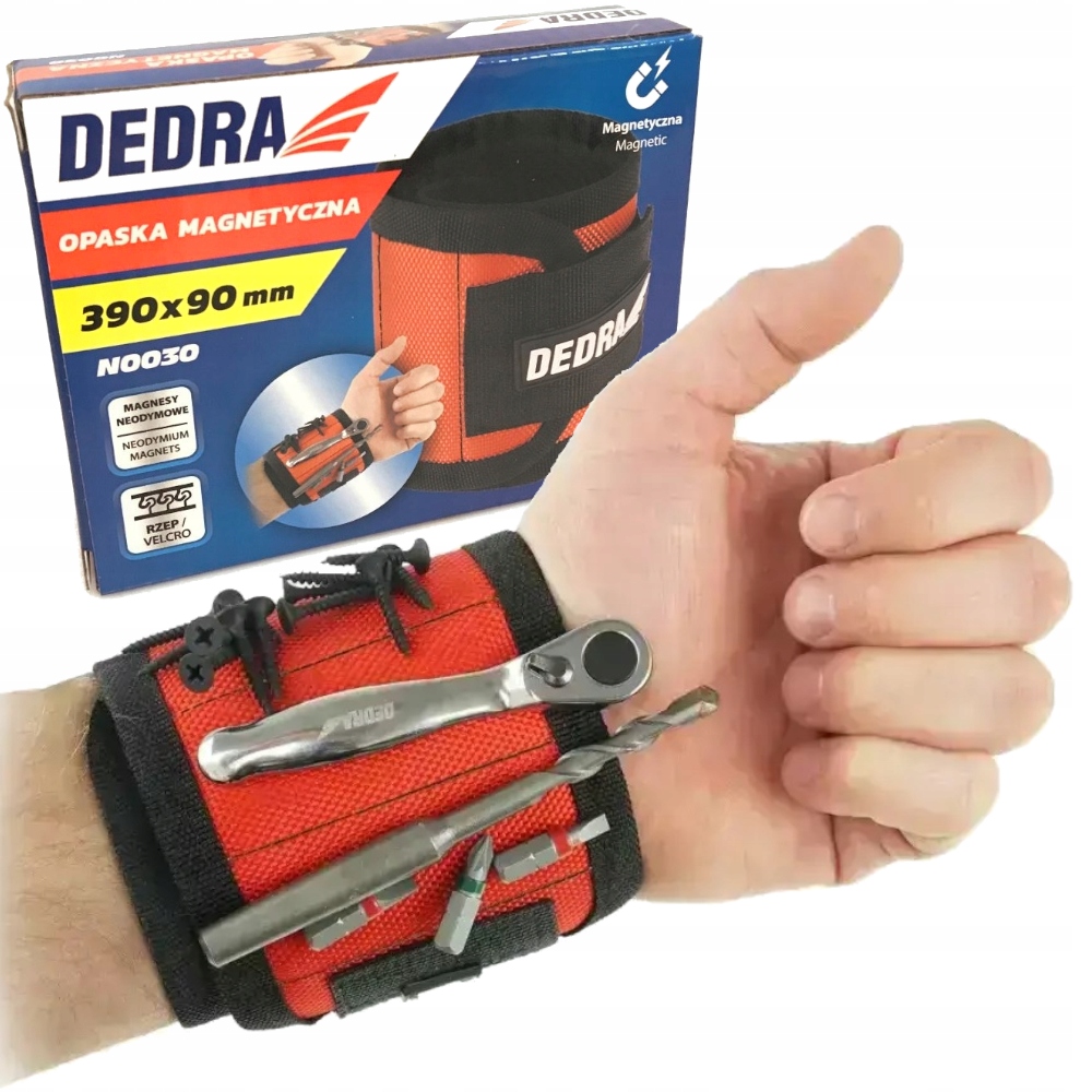

Opaska Magnetyczna Na Rękę Regulowana N0030 Dedra