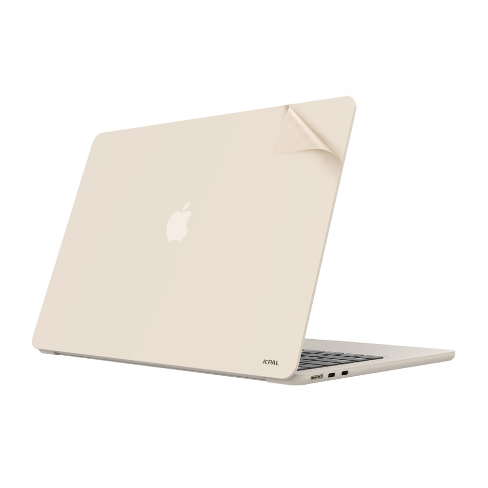 JCPAL FOLIA OCHRONNA PRZÓD TYŁ MACBOOK AIR 13" M2 Starlight