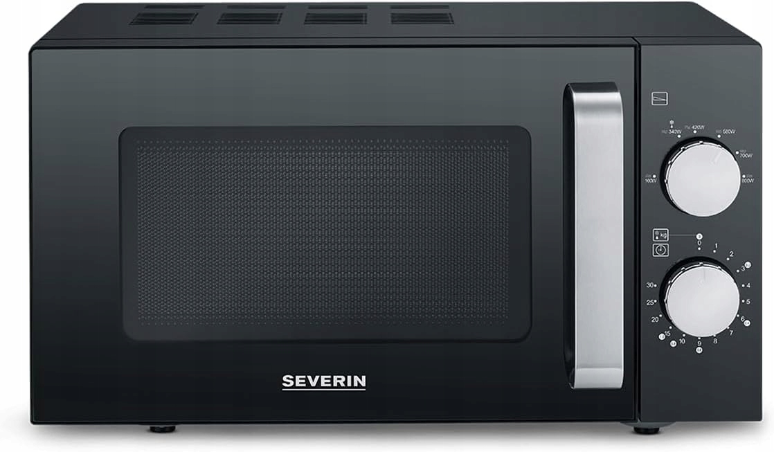 Severin Kuchenka mikrofalowa Mw 7761 płaskie dno ceramiczne 800W 20L
